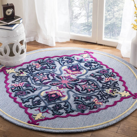 Safavieh Bellagio 5'-0" x 5'-0" Rug in Blue / Multi
