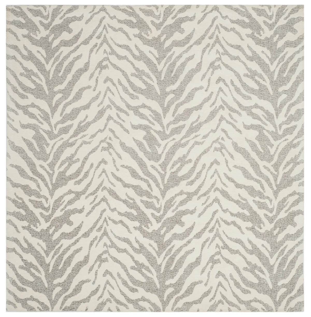 Safavieh Marbella 6'-0" x 6'-0" Rug in Light Grey / Ivory