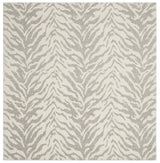Safavieh Marbella 6'-0" x 6'-0" Rug in Light Grey / Ivory