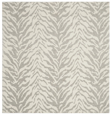 Safavieh Marbella 6'-0" x 6'-0" Rug in Light Grey / Ivory
