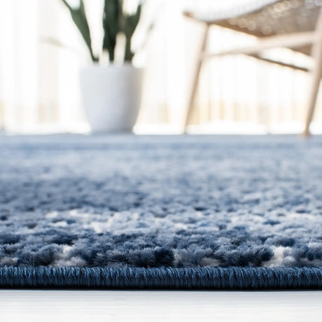 Safavieh Skyler 4'-5" x 6'-5" Rug in Navy / Ivory
