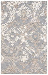 Safavieh Ebony 4'-0" x 6'-0" Rug in Grey / Ivory
