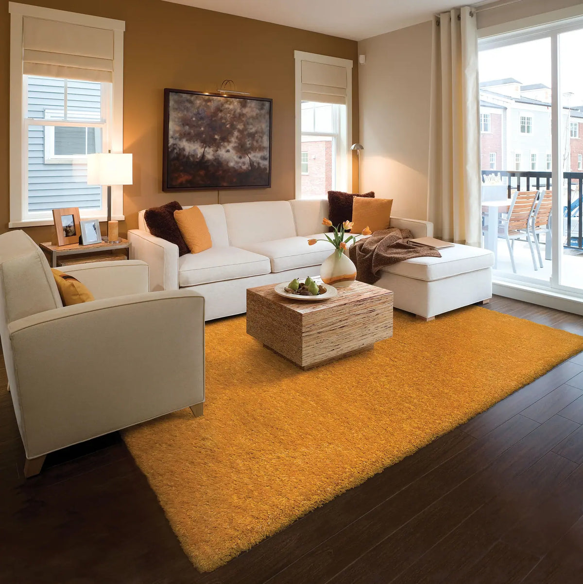 Oriental Weavers Sphinx Cosmo 81107 Gold Rugs - room scene