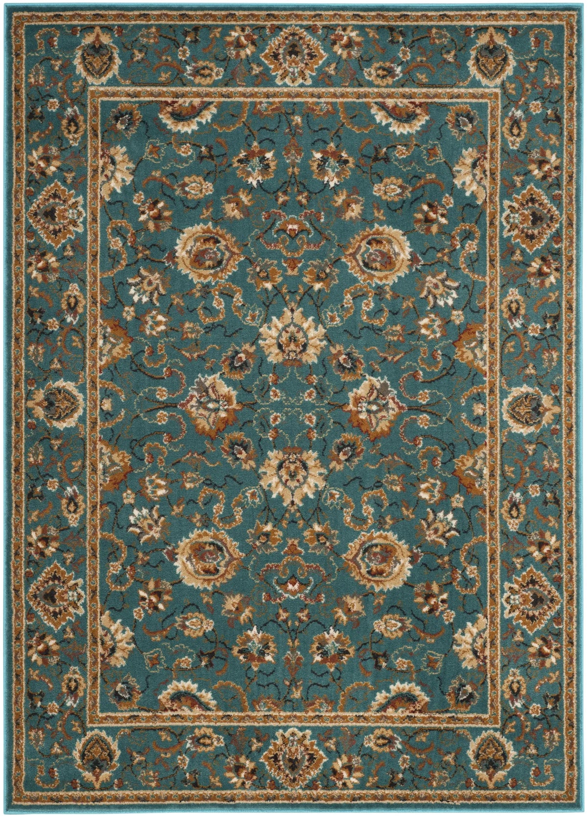 Safavieh Summit 4'-0" x 6'-0" Rug in Teal / Teal