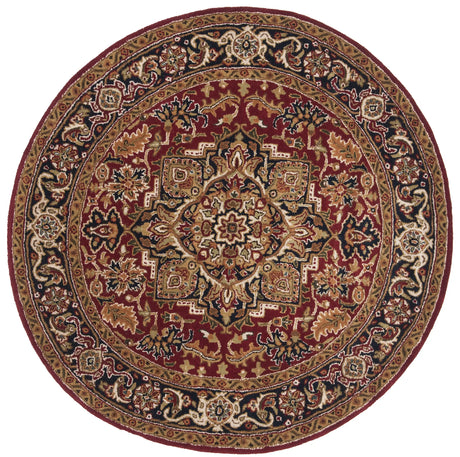 Safavieh Classic 6'-0" x 6'-0" Rug in Red / Navy