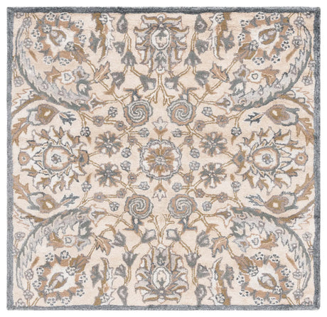 Safavieh Bella 5'-0" x 5'-0" Rug in Beige / Multi