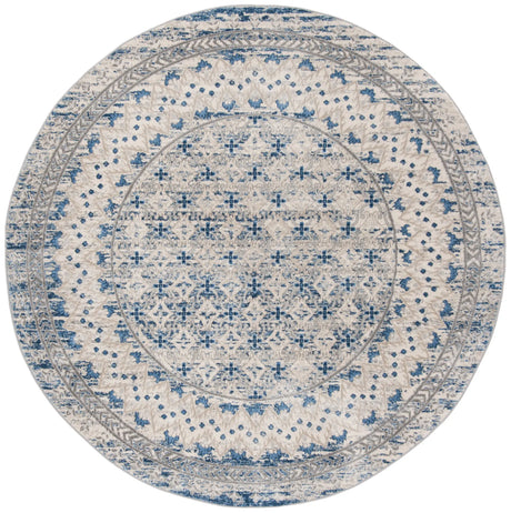 Safavieh Brentwood 10'-0" x 10'-0" Rug in Light Grey / Blue