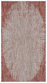Safavieh Courtyard 2'-0" x 3'-7" Rug in Beige / Red