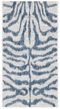 Safavieh Courtyard 2'-0" x 3'-7" Rug in Ivory / Navy