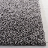 Safavieh Primo Shag 4'-0" x 6'-0" Rug in Dark Grey