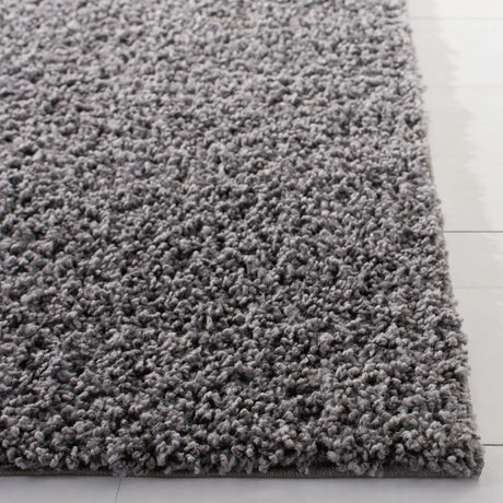 Safavieh Primo Shag 4'-0" x 6'-0" Rug in Dark Grey