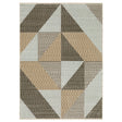 Oriental Weavers Sphinx ECHO ECH04 Beige Geometric Rugs - main flat