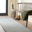Safavieh Martha Stewart 2'-3" x 8'-0" Rug in Blue / Ivory