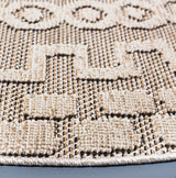 Safavieh Global 6'-7" x 6'-7" Rug in Beige / Light Beige