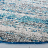 Safavieh Evoke 6'-7" x 6'-7" Rug in Light Blue / Grey