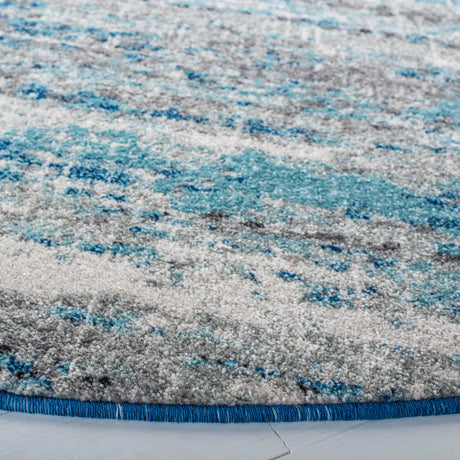 Safavieh Evoke 6'-7" x 6'-7" Rug in Light Blue / Grey