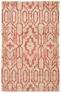 Safavieh Natural Fiber 4'-0" x 6'-0" Rug in Natural / Red