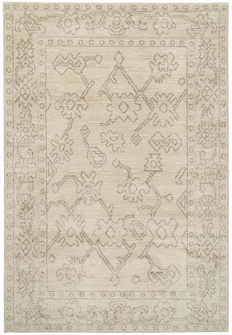 Dynamic Rugs Monroe 9802 Power Loomed Modern Beige/Grey Rug - Rectangular