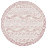 Safavieh Metro 6'-0" x 6'-0" Rug in Pink / Ivory