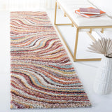 Safavieh Calista 2'-3" x 9'-0" Rug in Rust / Grey