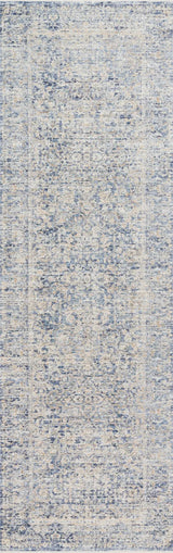 Loloi Pandora Pan-01 Blue / Gold Rugs - runner flat