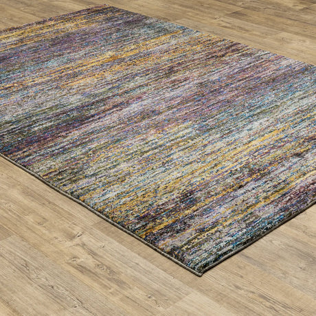 Oriental Weavers Sphinx Atlas 8037B Multi/Multi Rugs - angle detail