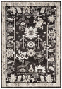 Safavieh Maharaja 4'-0" x 6'-0" Rug in Charcoal / Charcoal