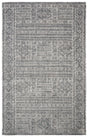 Safavieh Abstract 4'-0" x 6'-0" Rug in Grey / Black