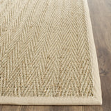 Safavieh Natural Fiber 2'-6" x 10'-0" Rug in Natural / Beige