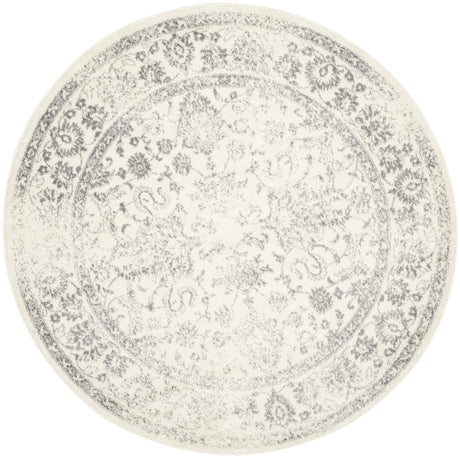 Safavieh Adirondack 5'-0" x 5'-0" Rug in Ivory / Silver