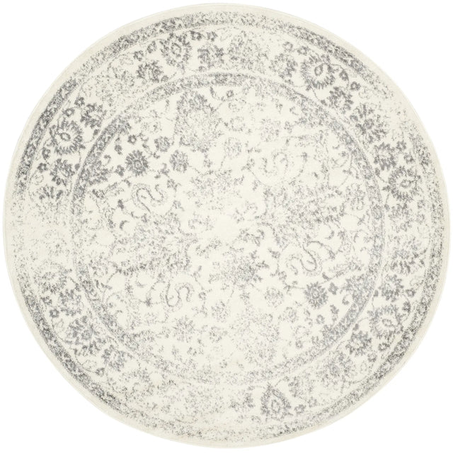 Safavieh Adirondack 5'-0" x 5'-0" Rug in Ivory / Silver