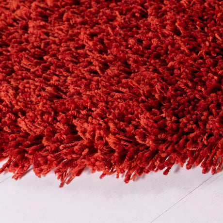Safavieh Shag 6'-0" x 6'-0" Rug in Rust