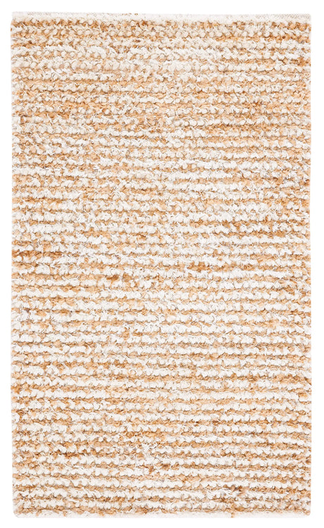 Safavieh Classic Shag 3'-0" x 5'-0" Rug in White / Beige