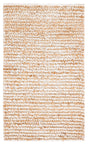 Safavieh Classic Shag 3'-0" x 5'-0" Rug in White / Beige