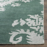 Safavieh Stone Wash 4'-0" x 6'-0" Rug in Emerald