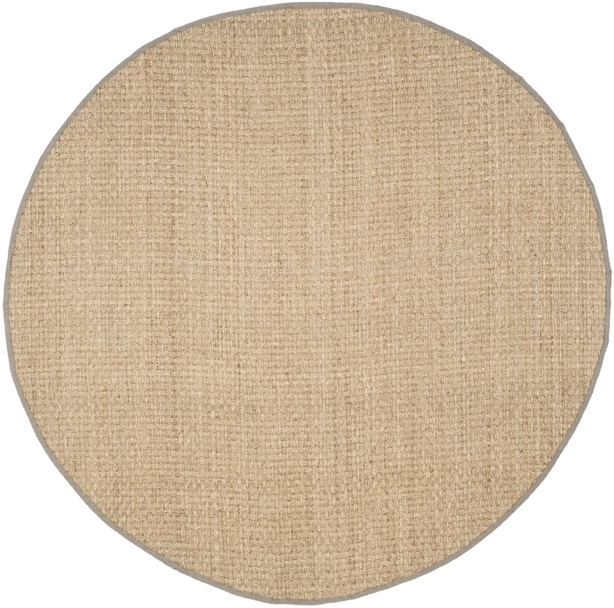 Safavieh Natural Fiber 8'-0" x 8'-0" Rug in Natural / Grey