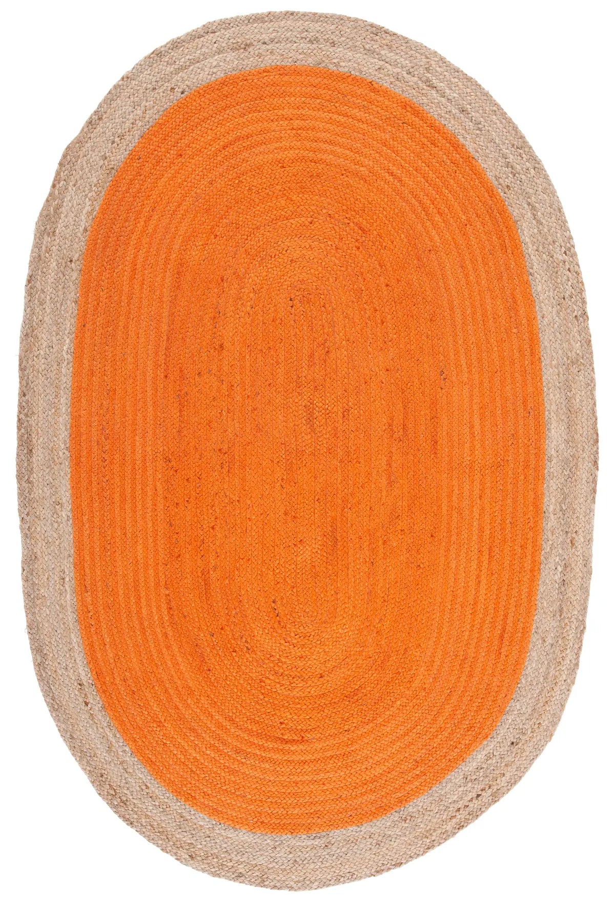 Safavieh Natural Fiber 5'-0" x 8'-0" Rug in Orange / Natural