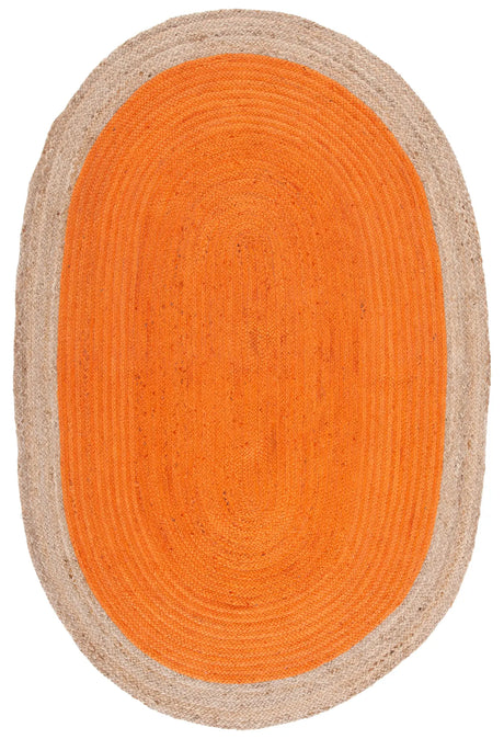 Safavieh Natural Fiber 5'-0" x 8'-0" Rug in Orange / Natural