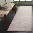 Safavieh Abstract 2'-3" x 8'-0" Rug in Natural / Ivory