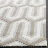 Safavieh Cambridge 4'-0" x 6'-0" Rug in Light Blue / Grey