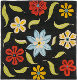 Safavieh Blossom 6'-0" x 6'-0" Rug in Black / Multi
