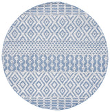Safavieh Casablanca 6'-0" x 6'-0" Rug in Blue / Ivory