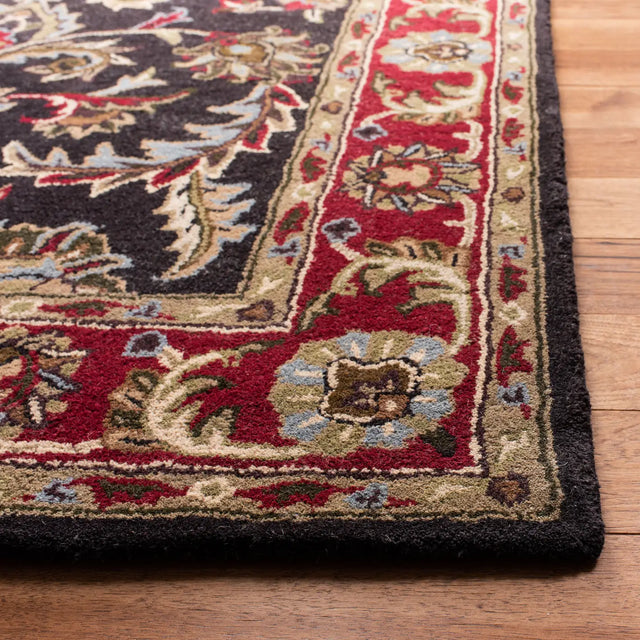 Safavieh Heritage 5'-0" x 8'-0" Rug in Chocolate / Red
