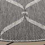 Safavieh Beach House 6'-7" x 6'-7" Rug in Charcoal / Grey