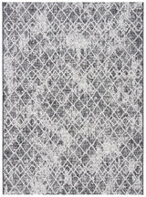 Safavieh Courtyard 4'-5" x 6'-5" Rug in Black / Grey