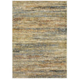 Oriental Weavers Sphinx Atlas 8037J Gold/Green Rugs - main flat