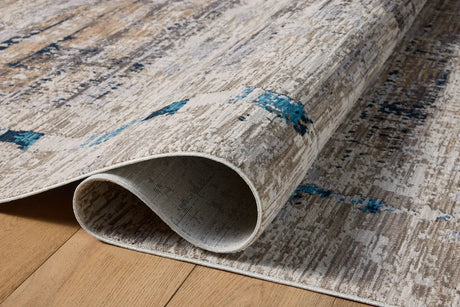 Loloi Leigh Lei-01 Granite/Slate Rugs - pile height