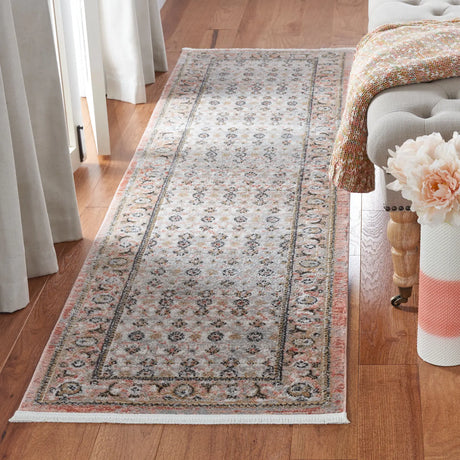 Safavieh Shivan 2'-2" x 8'-0" Rug in Grey / Rose