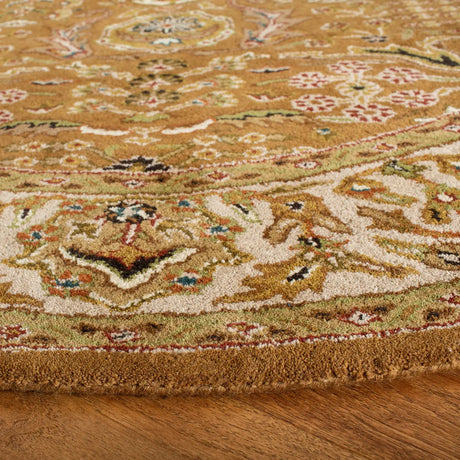 Safavieh Classic 6'-0" x 6'-0" Rug in Light Green / Gold