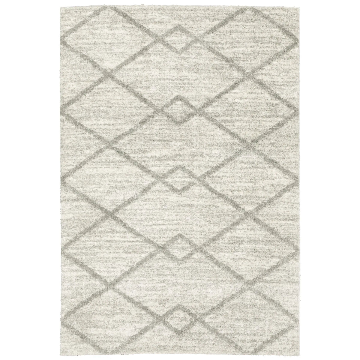 Oriental Weavers Verona 143W6 Ivory/ Grey Rug - main flat